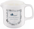 MELONY Soy Massage Oil Candle | Blue & Vanilla | Low Temp | 2.82 OZ / 80G | by MELONY