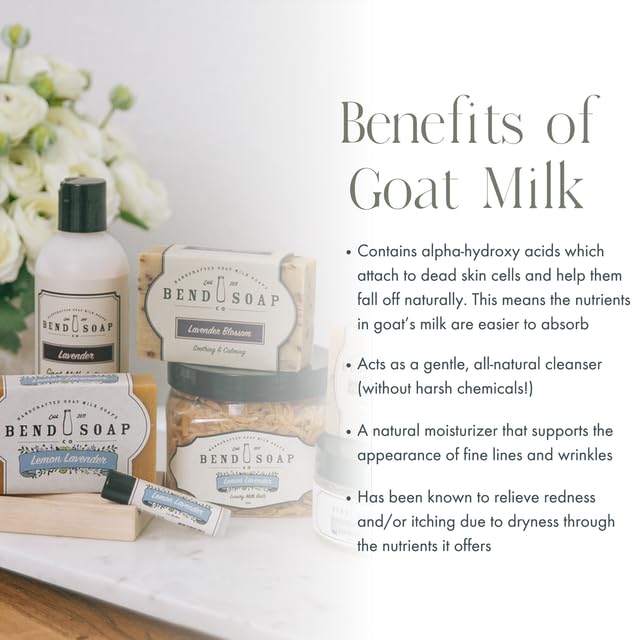 Bend Soap Company Milk Bath, 100% Natural Ingredients, Gentle Cleanser - Image 4