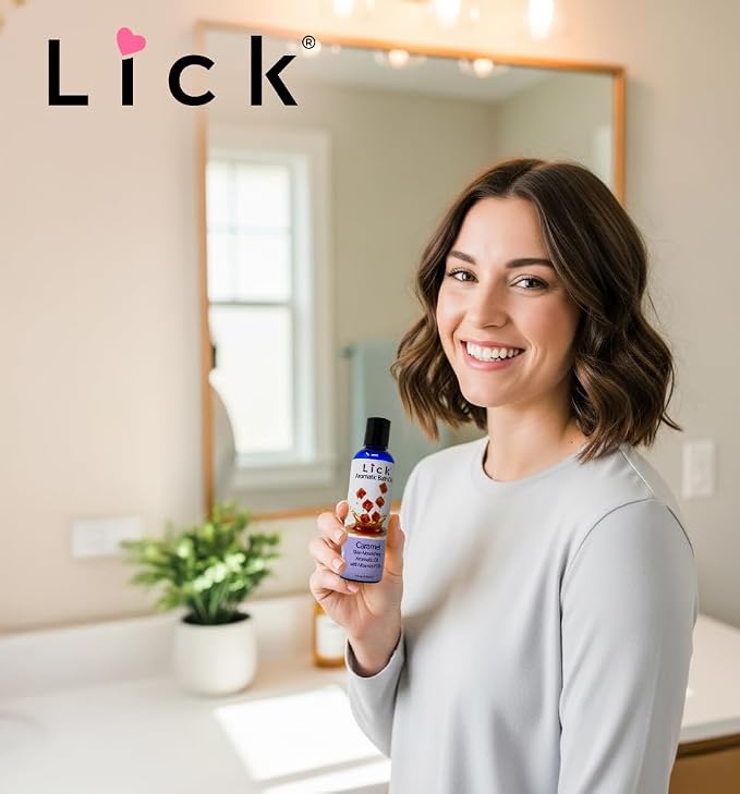 Lick Caramel Aromatic Bath Oil - Image 5