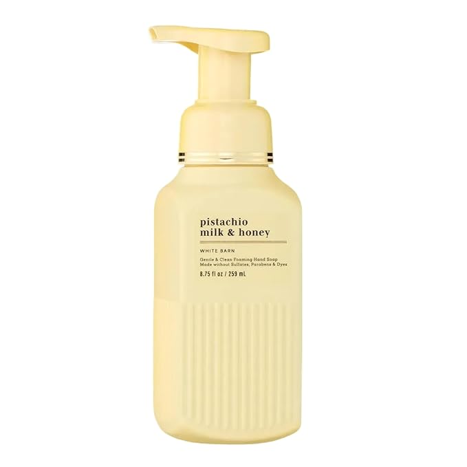 Bath & Body Works Gentle & Clean Foaming Hand Soap, Pistachio Milk & Honey Scent by BathBodyWorks