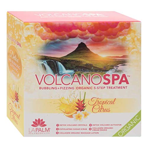 La Palm Volcano Spa 5 Step Pedicure Kit by La+Palm