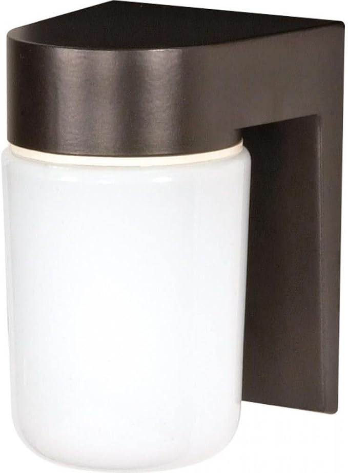 Nuvo Lighting SF77/138 Transitional One Light Outdoor Wall Mount in Bronze/Dark by Nuvo