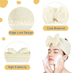 Shintop Spa Headband Soft Carol Fleece Makeup Headband - Image 4