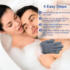 Yiclick Heavy Exfoliating Gloves, Exfoliating Body Scrubber - Image 7