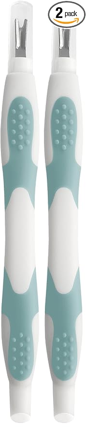 Trim Easy Hold Sure Grip Implements Cuticle Remover/Pusher, Dual Ended by TRIM