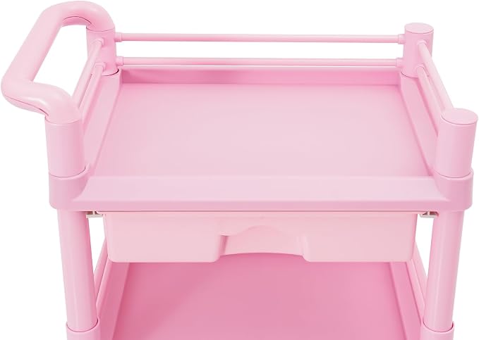 Salon Storage Cart, 3 Tier Rolling Beauty Organizer - Image 7