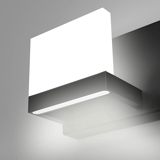Tipace 8 Lights Modern LED Black Vanity Light - Image 2