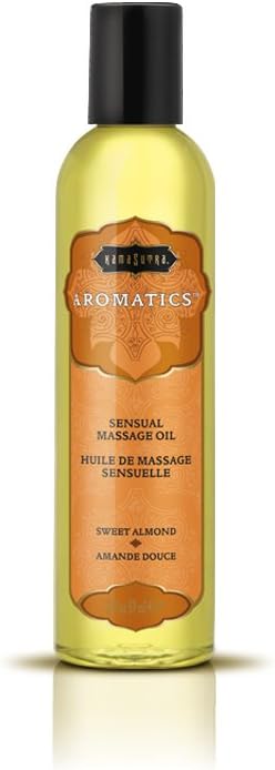 KAMA SUTRA Aromatics Massage Oil Sweet Almond – 2 fl oz Rich Blend of Natural by KAMASUTRA