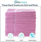 Simpli-Magic Cotton Hand Towels 16"x27" – Soft Towels - Image 3