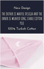 100% Turkish Cotton Hair Towel Wrap - Image 5