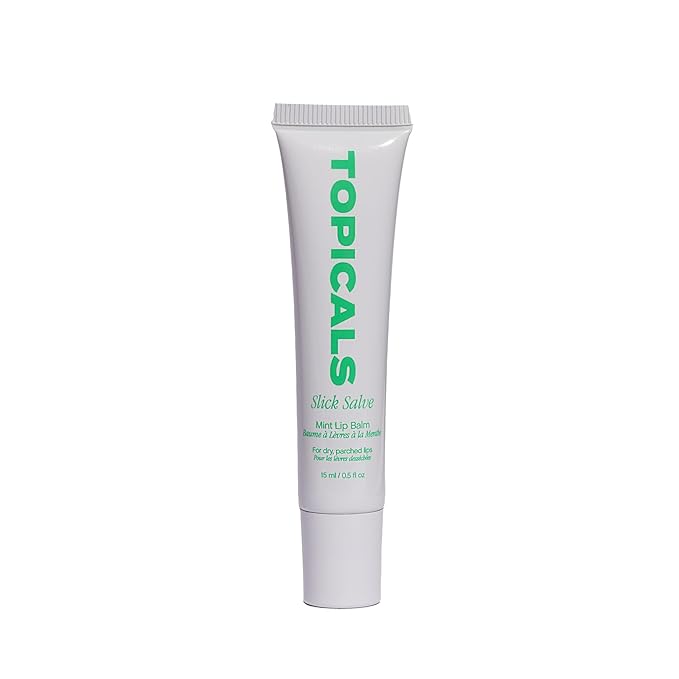 Topicals Slick Salve Mint Glossy Lip Balm | Soothes Discomfort, Strengthens by Topicals