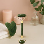 Gua Sha Facial Tool and Jade Roller Set –Anti-Aging Tools - Image 8