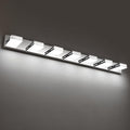 SineRise LED Modern Bathroom Vanity Light Fixtures, Chrome Modern Acrylic by SINERISELIGHTING