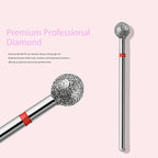 10pcs Safety Ball Cuticle Drill Bits, Carbide Diamond Nail Bits - Image 3