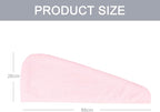 MaopaoBeauty Microfiber Hair Towel, 2 Packs Hair Turbans - Image 4