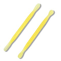2Pcs Plastic Cuticle Pusher, Dual-end Dead Skin Nail Pusher, Gentle Plastic by HaimiLiyaHome