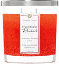 Colonial Candle Strawberry Rhubarb Scented Candle Jar, Highly Fragranced Candles by ColonialCandle