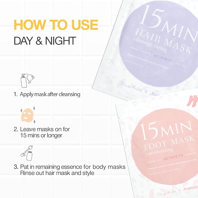 Naisture x Frida Kahlo 15 Min Pamper Me Kit Korean Spa Skincare Gift Set - Image 4
