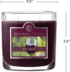 Colonial Candle Fine Merlot Scented Jar Candle, 2 Wick, 3.5 oz, Mottled Wax - Image 4