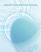 EZBASICS Facial Cleansing Brush, Waterproof Sonic Vibrating Face Brush - Image 2
