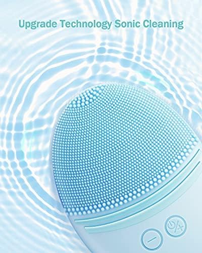 EZBASICS Facial Cleansing Brush, Waterproof Sonic Vibrating Face Brush - Image 2