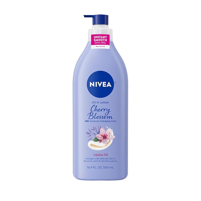 NIVEA Oil Infused Cherry Blossom and Jojoba Oil Body Lotion by Nivea