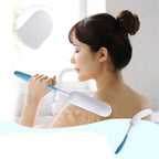 Body Back Bath Brush, Curve Long Handle Mesh Bag Sponge, Replaceable Scrubbing - Image 7