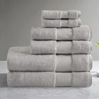 Madison Park Turkish 100% Cotton 600Gsm Luxury Premium Thick Soft Abosorbant - Image 2