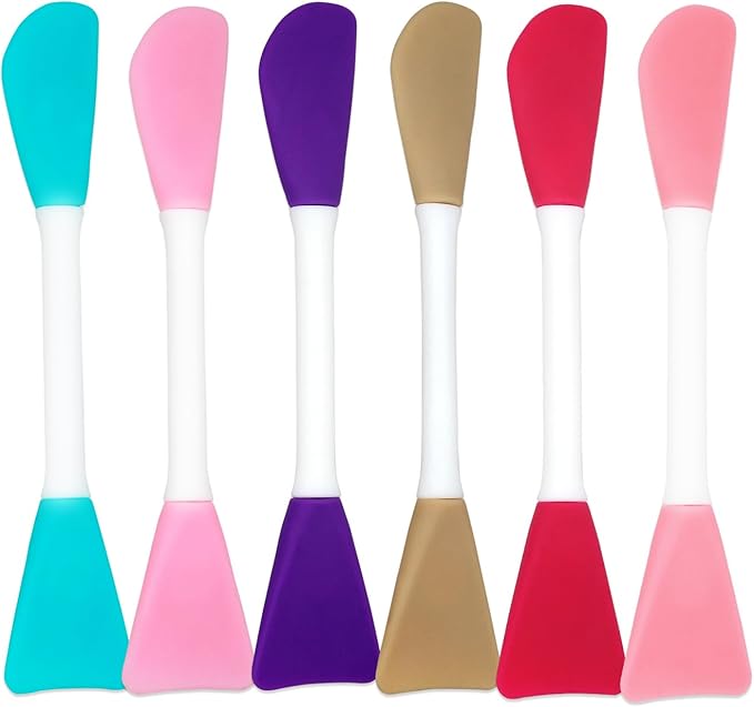 6PCS Silicone Face Mask Brush, Flexible Silicone Brush Applicator by Namgznso
