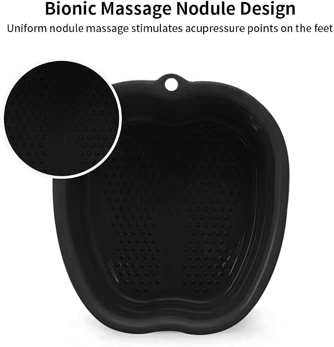 Foot Soaking Tub Sturdy Soaking Feet Bucket Large Size Foot Basin Thickened - Image 4