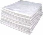 50 Pieces Disposable Plastic Sheeting, Sauna Blanket Liners Side Opening by Unknown