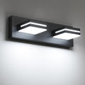 SineRise LED Modern Bathroom Vanity Light Fixtures, Matte Black Modern Acrylic by SINERISELIGHTING