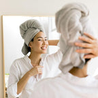 VOLO Hero Hair Towel – Ultra Soft Nanoweave™ Microfiber, Super Absorbent Quick - Image 2