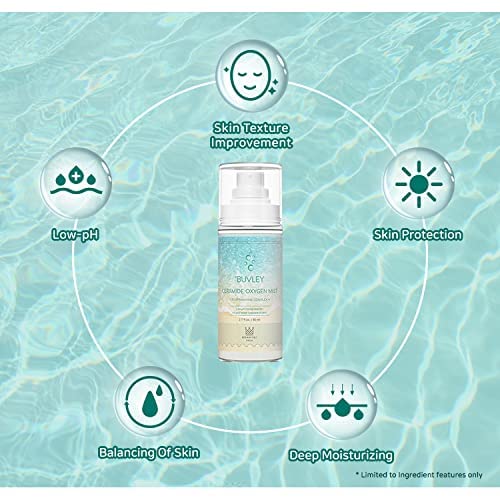 Ceramide Oxygen Face Mist | Low pH, Cruelty Free | Hydrating Refreshing - Image 3