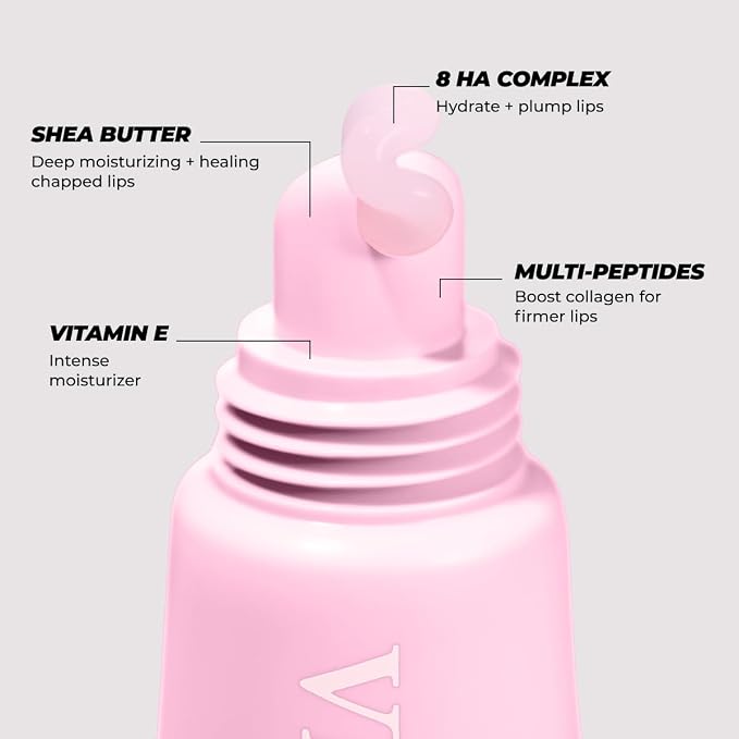 Vitamasques Lip Butter Balm Vanilla Creme, Korean Lip Balm - Image 3