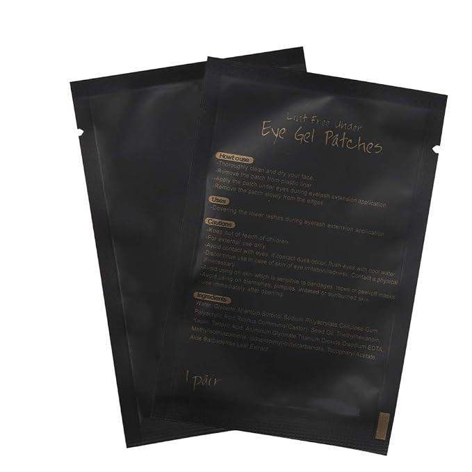myaokue-up 100 Pairs Eye Gel Pads, Lint Free Under Eye Patches - Image 2