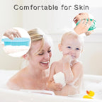 3 Pack Silicone Body Scrubber, Silicone Loofah Exfoliating Body Scrubber - Image 6