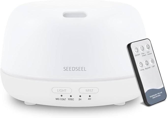 SEEDSEEL 300ML Essential Oil Diffuser by SEEDSEEL