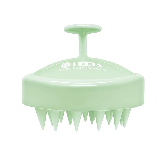 HEETA Scalp Massager Hair Growth, Soft Silicone Scalp Scrubber Shampoo Brush by HEETA