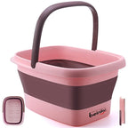Foot Bath Collapsible Foot Soak Tub, Beinilai Collapsible Foot Bath Basin by Beinilai