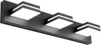 SineRise LED Modern Bathroom Vanity Light Fixtures, Dimmable Matte Black Modern by SINERISELIGHTING
