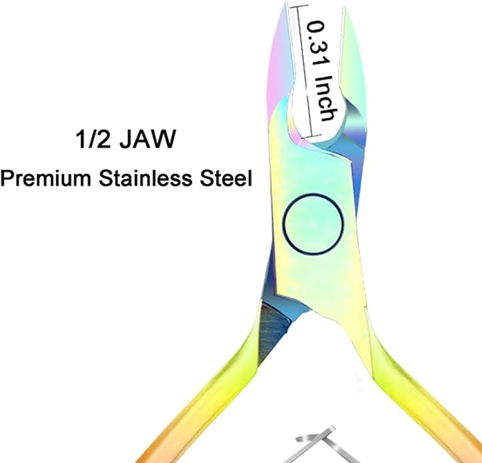 Cuticle Trimmer Cuticle Nippers, Durable Cuticle Cutter, Salon Toe Nail Cuticle - Image 5