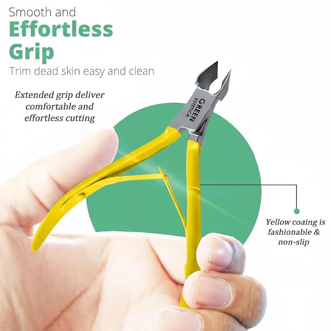 Professional Cuticle Trimmer Nail Cuticle Cutter Stainless Steel Cuticle Nippers - Image 5