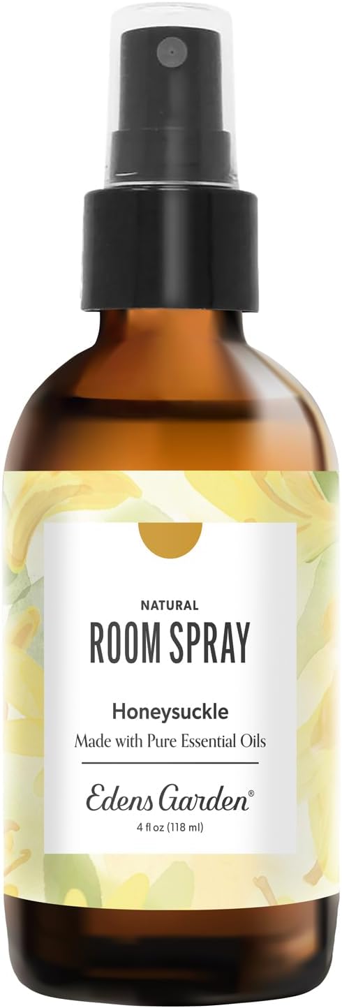 Edens Garden Honeysuckle Aromatherapy Room Spray – Natural Essential Oil Air by EdensGarden