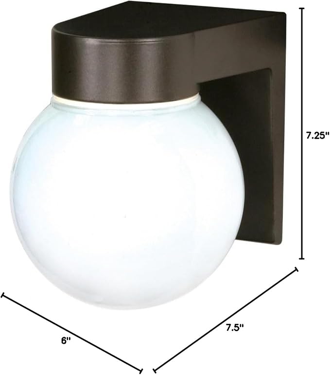 Nuvo Lighting SF77/141 Utility Fixture Die Cast Aluminum Durable Outdoor Wall - Image 6