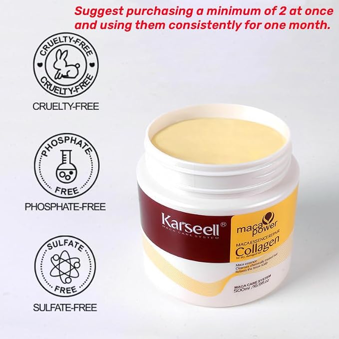 Karseell Collagen Hair Treatment Deep Repair Conditioning All Hair Types 16.90 - Image 6