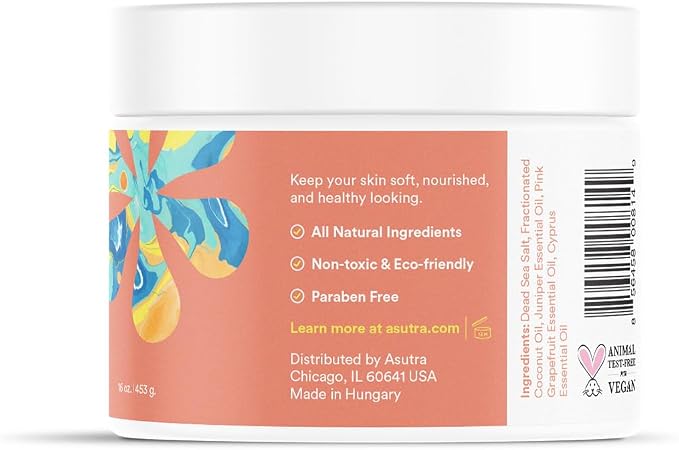 ASUTRA Dead Sea Bath Salts, 16 oz - Image 3