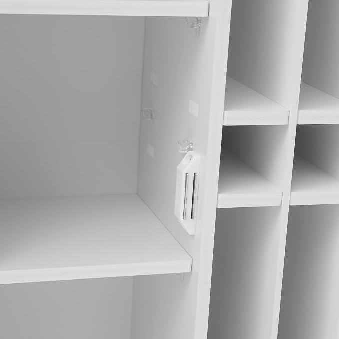 Professional Hair Color Organizer Rack, Wall Mounted Barber Salon Station - Image 8