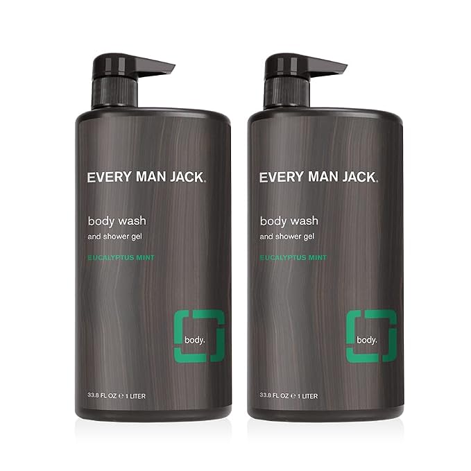 Every Man Jack Eucalyptus Mint Hydrating Mens Body Wash - Image 10