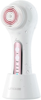 UMICKOO Electric Facial Cleansing Brush, 2-Way Rotating Face Scrubber by UMICKOO